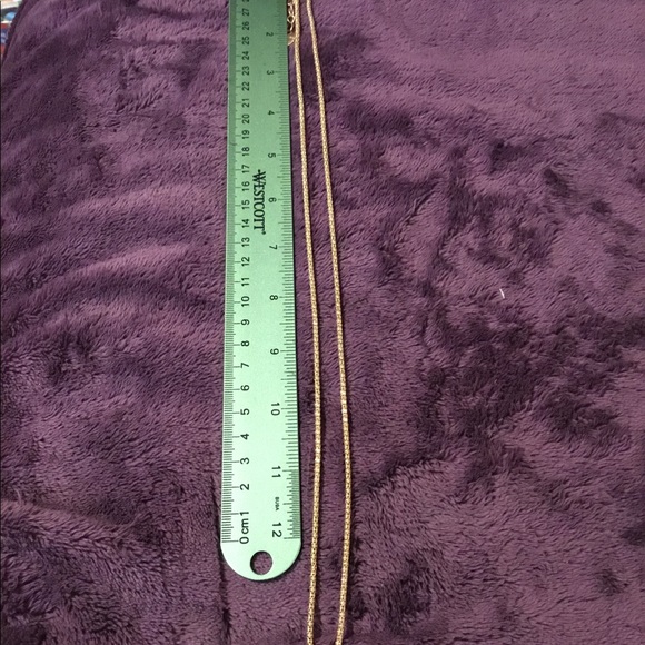 Betsy Johnson Shopper Girl Gold Toned Long Necklace! NWT - Picture 8 of 8